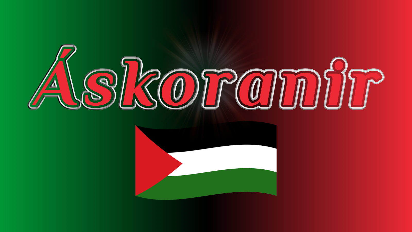 LifiPalestina Banner FB Askoranir