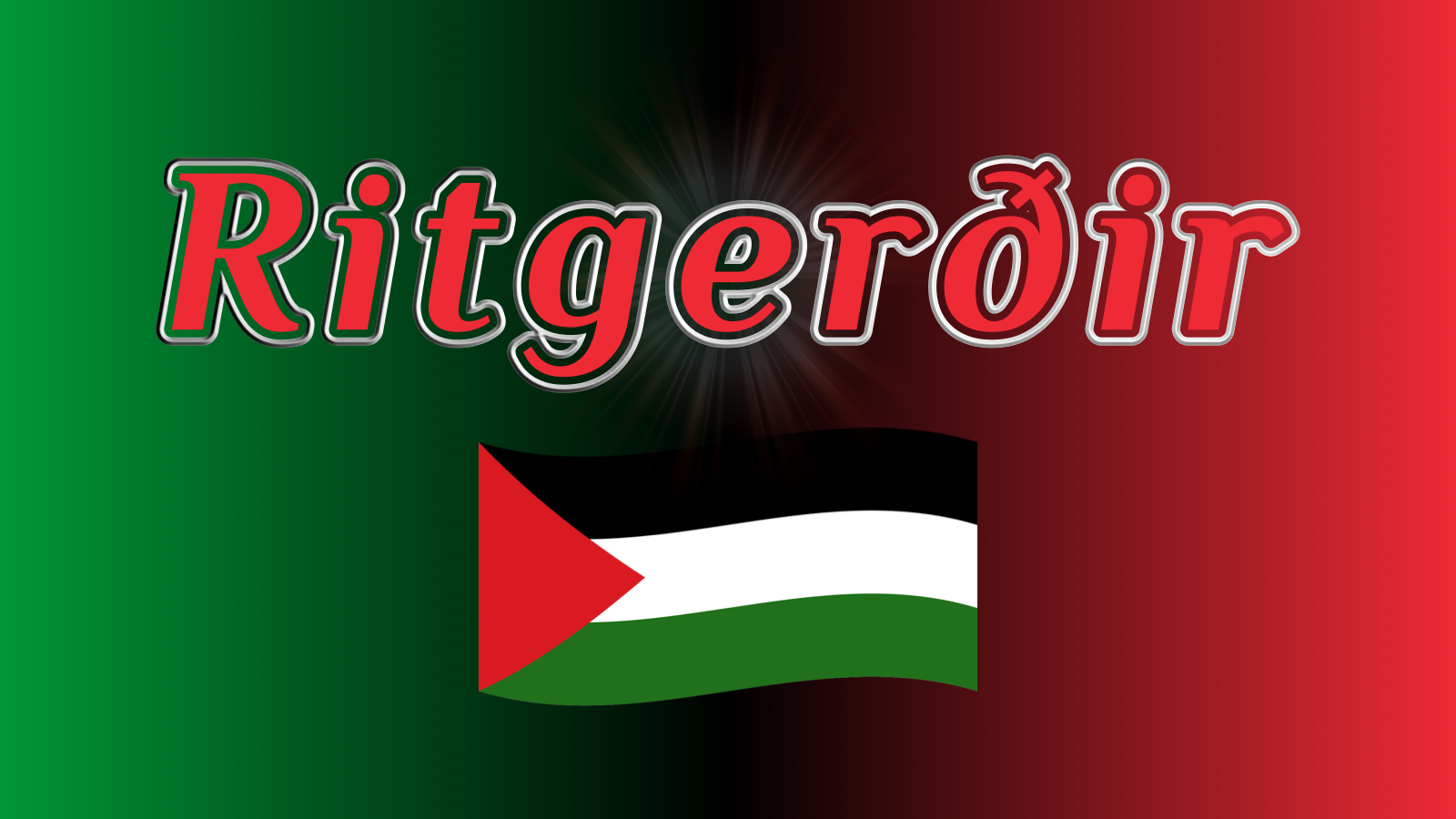 LifiPalestina Banner FB Ritgerdir