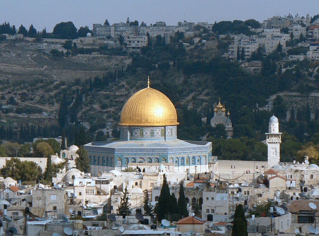 WMC 1024px Dome of the Rock and Al Aqsa Mosque