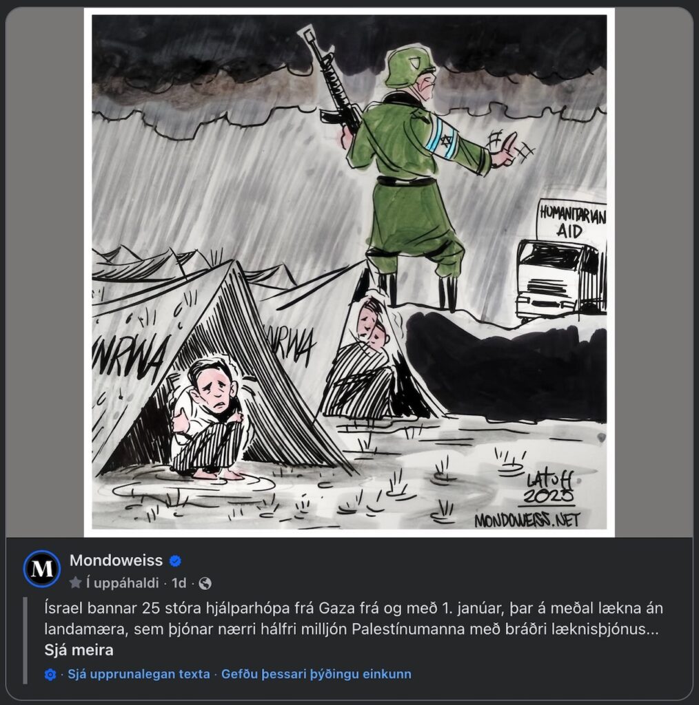 Mondoweiss Humanitarian Aid Gaza Blocked