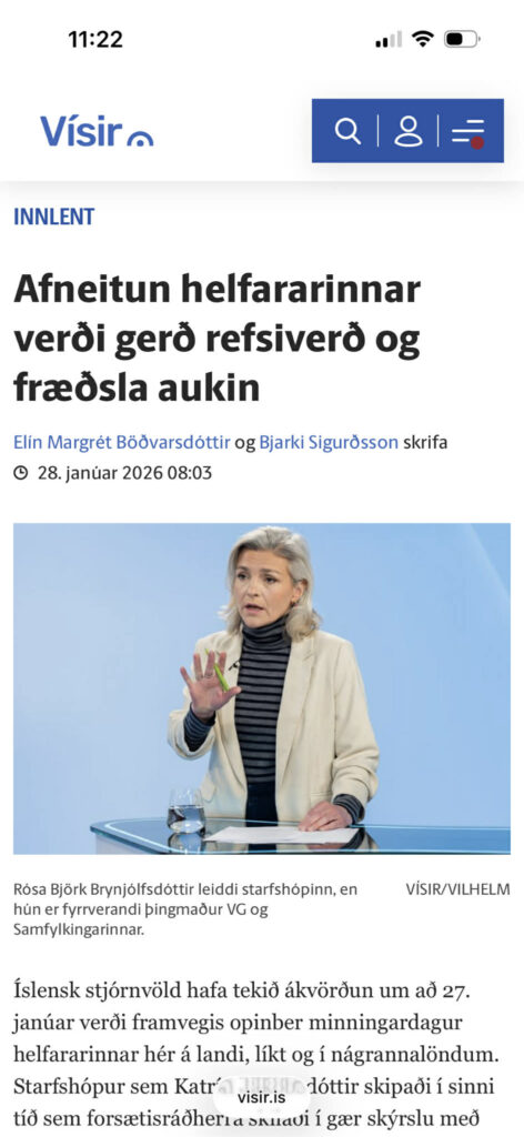 Afneitun Helfarar Gasa 1