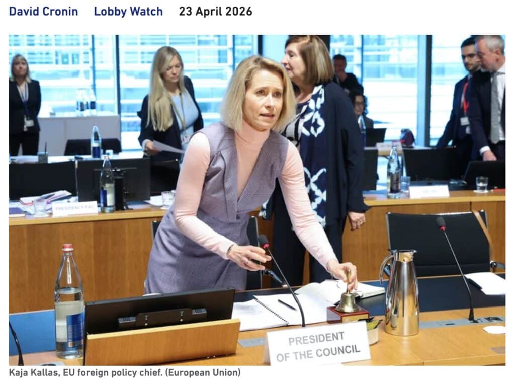 EU Hipocricy Kaja Kallas Agreement with Israel