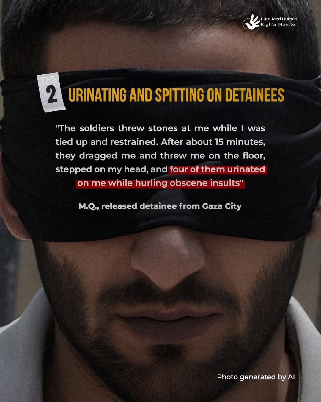 Euro Med Monitor Israel Torture and inhumane treatment of Palestinians