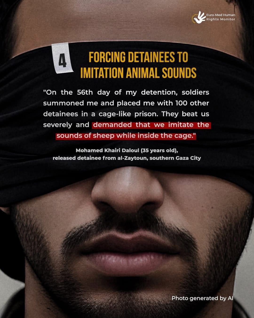 Euro Med Monitor Israel Torture and inhumane treatment of Palestinians