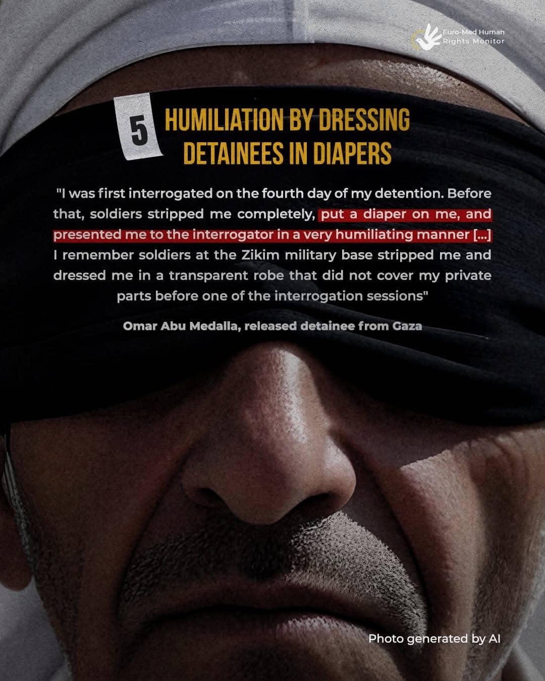 Euro Med Monitor Israel Torture and inhumane treatment of Palestinians
